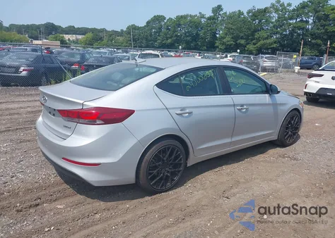 2018 Hyundai Elantra Limited из США, поврежденный, VIN KMHD84LF8JU545192